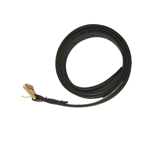 Michael Kors Monogram MK Logo Brown Belt Gold Buckle Sz Medium NWT - Picture 5 of 14